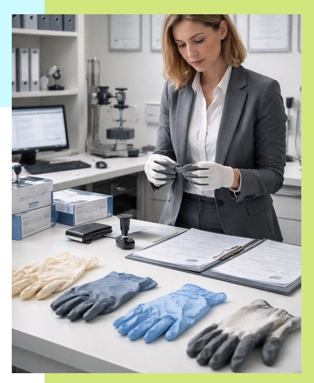 Сертификация перчаток в Кумертау от 8678 р. | Алешин-Кра