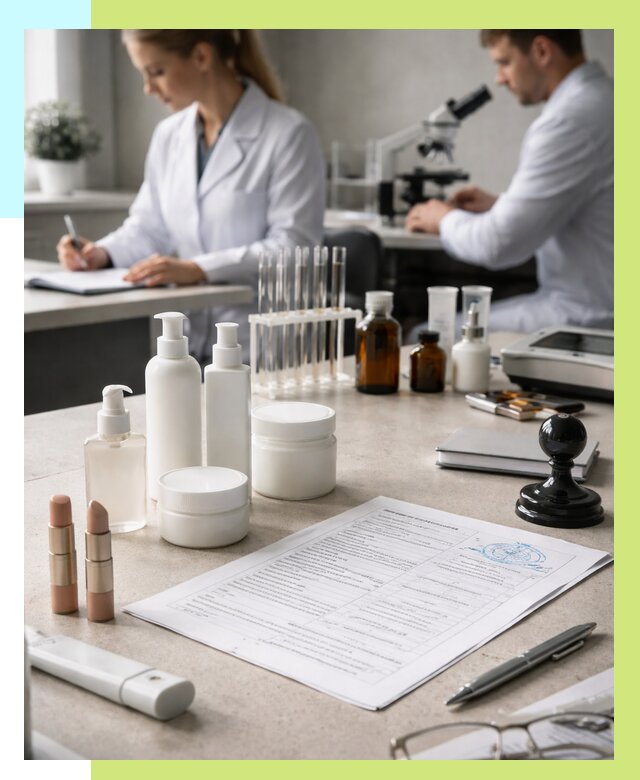 Сертификация косметики в Кумертау от 20418 р. - Алешин-Кра