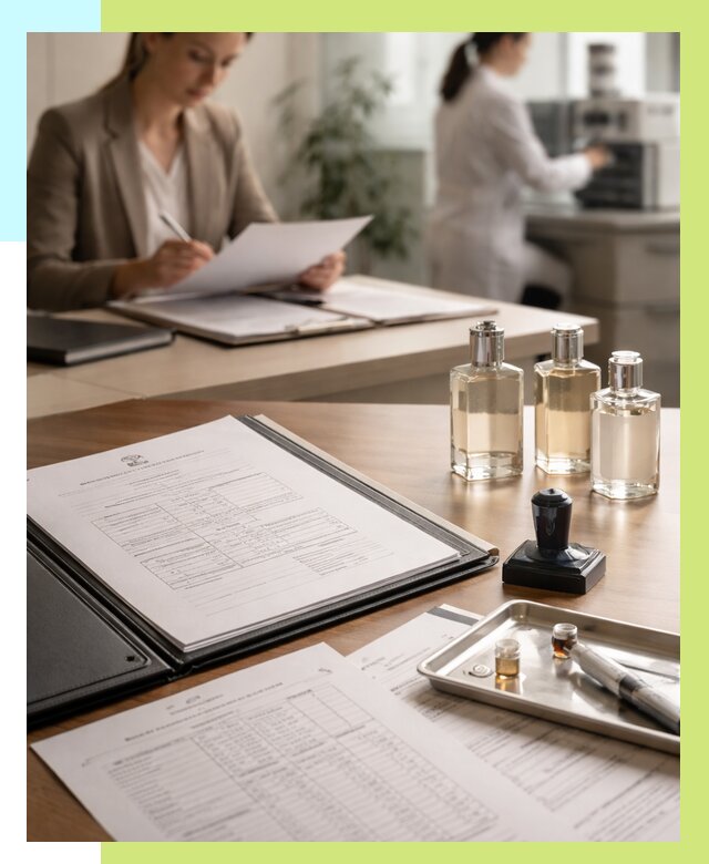 Сертификация парфюмерии в Кумертау от 15314 р. | Алешин-Кра