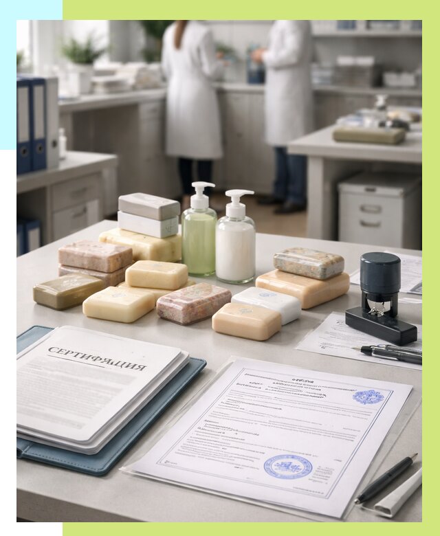 Сертификация мыла и сертификат на мыло в Кумертау от 12251 | Алешин-Кра