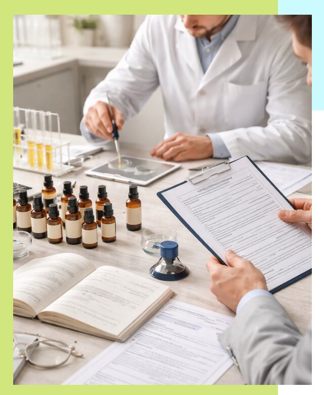 Сертификация эфирных масел и документация качества в Кумертау