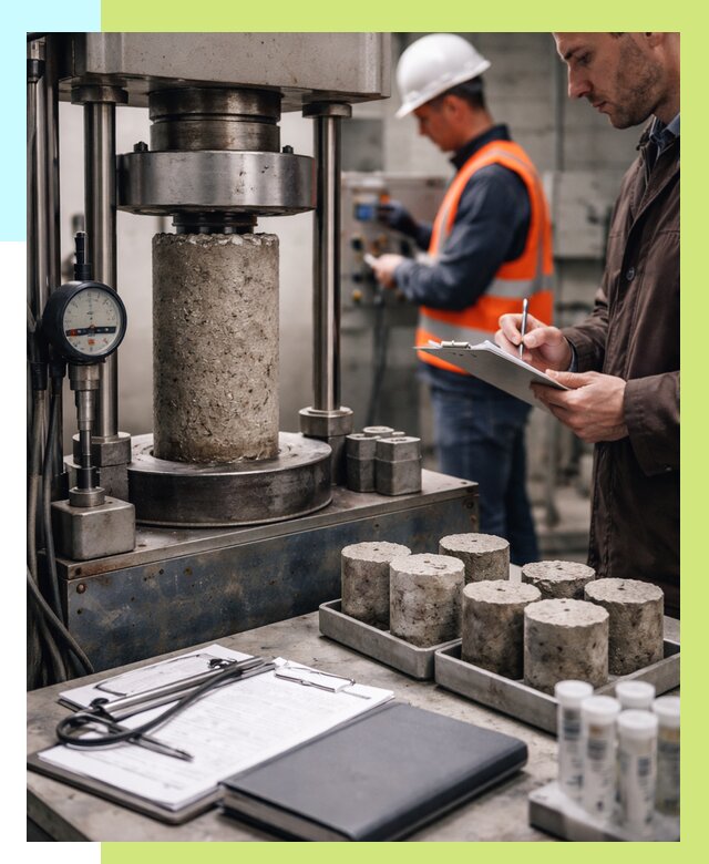 Сертификация бетона в Кумертау от 30627 р. сертификат | Алешин-Кра