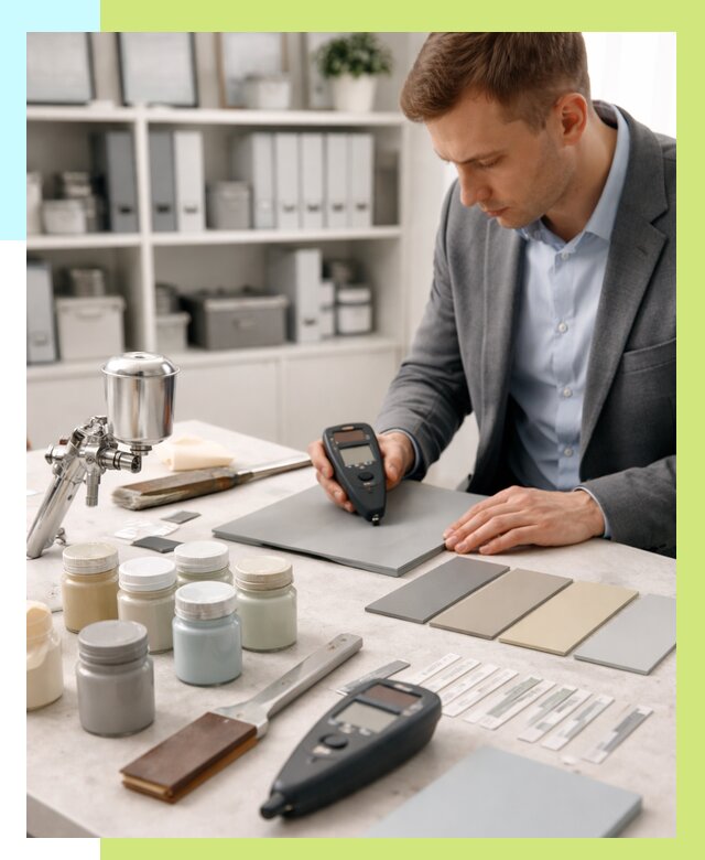 Сертификация краски в Кумертау от 25523 р. | Алешин-Кра центр