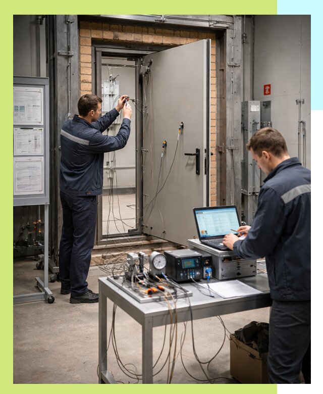 Сертификация противопожарных дверей в Кумертау по ГОСТ и ТР