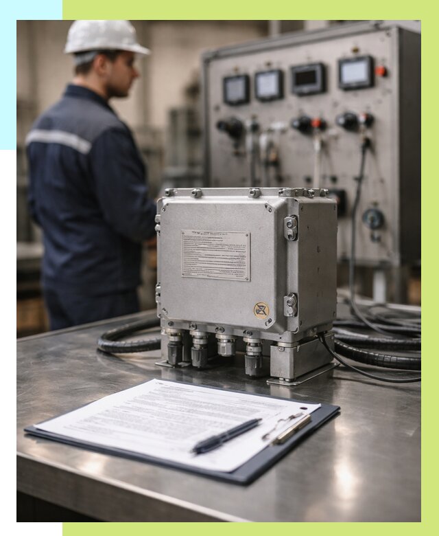 Сертификация взрывозащищенного оборудования в Кумертау от 35732 р. | Алешин-Кра