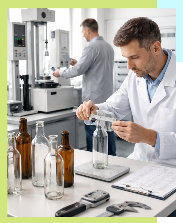 Сертификация стеклянных бутылок и сопутствующей упаковки в Кумертау