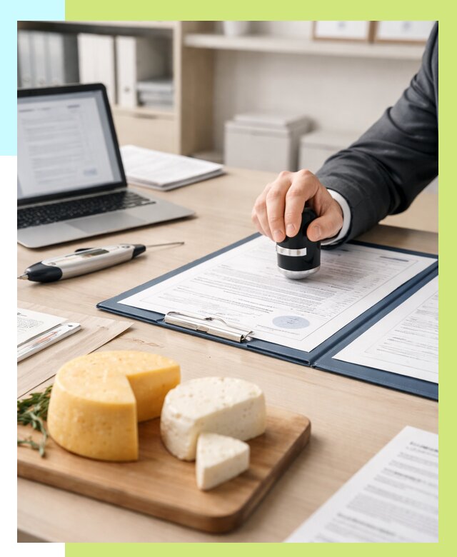 Сертификация сыров в Кумертау от 15314 р | Сертификат на сыр Алешин-Кра