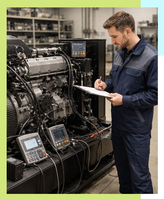 Сертификация дизельных генераторов и их оборудования в Кумертау