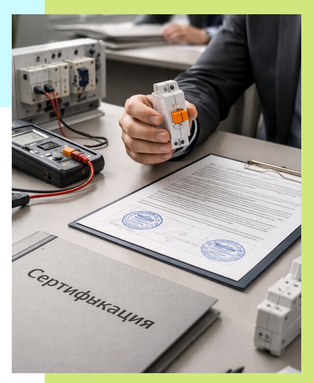 Сертификация выключателей под ключ в Кумертау от 15314 р. | Алешин-Кра