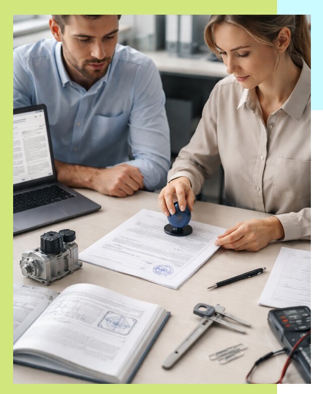 Выдача паспорта изделия и техническая экспертиза продукции в Кумертау