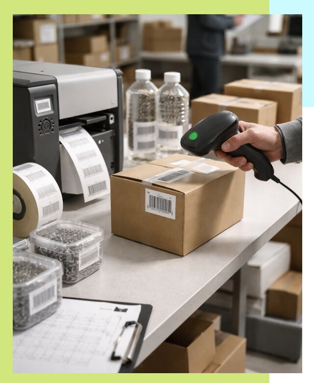 Штрихкодирование продукции и маркировка для продажи в Кумертау