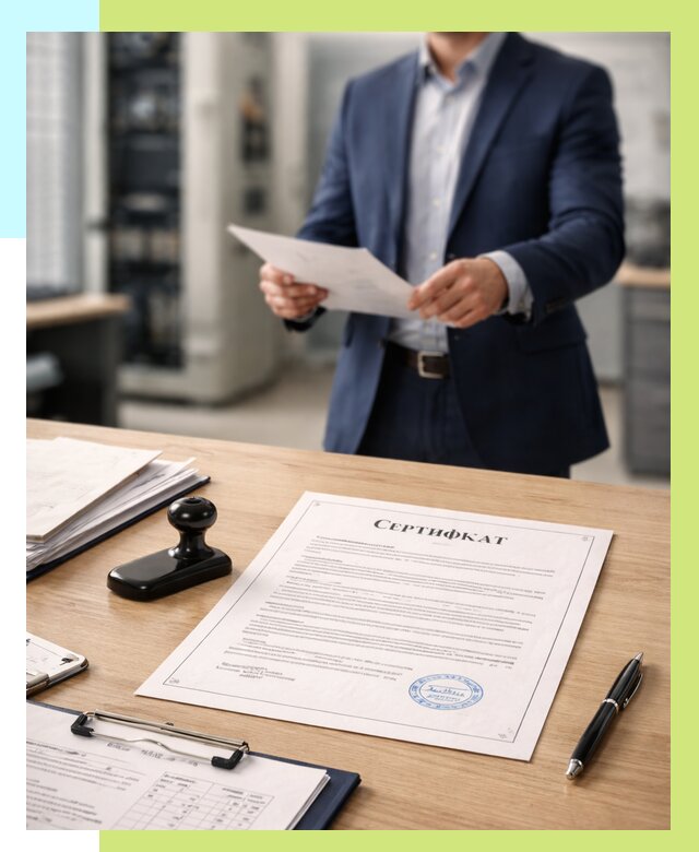 Сертификат на оборудование в Кумертау от 15314 р. | Алешин-Кра