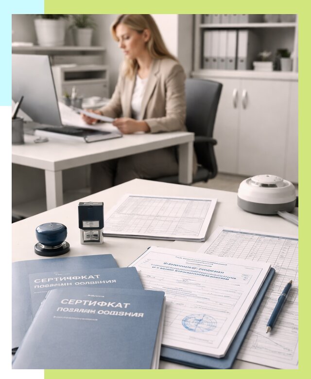 Сертификаты пожарной безопасности в Кумертау от 15314 р. | Алешин-Кра