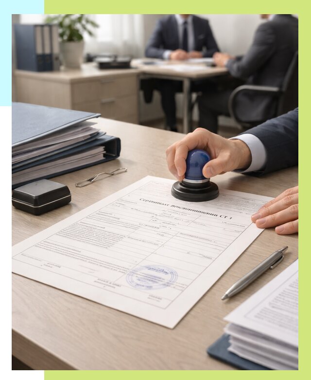 Сертификат происхождения СТ 1 в Кумертау от 4594 р. | Алешин-Кра