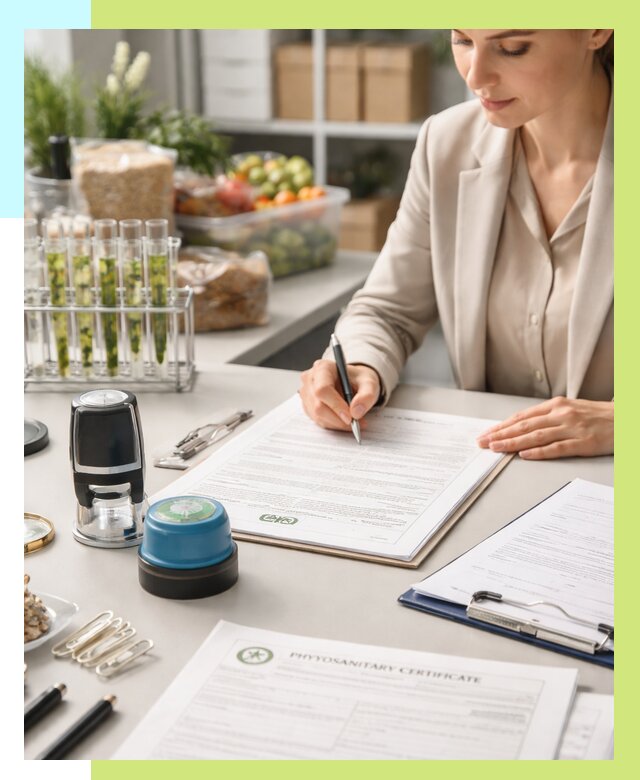 Фитосанитарный сертификат оформить в Кумертау от 4594 р. | Алешин-Кра