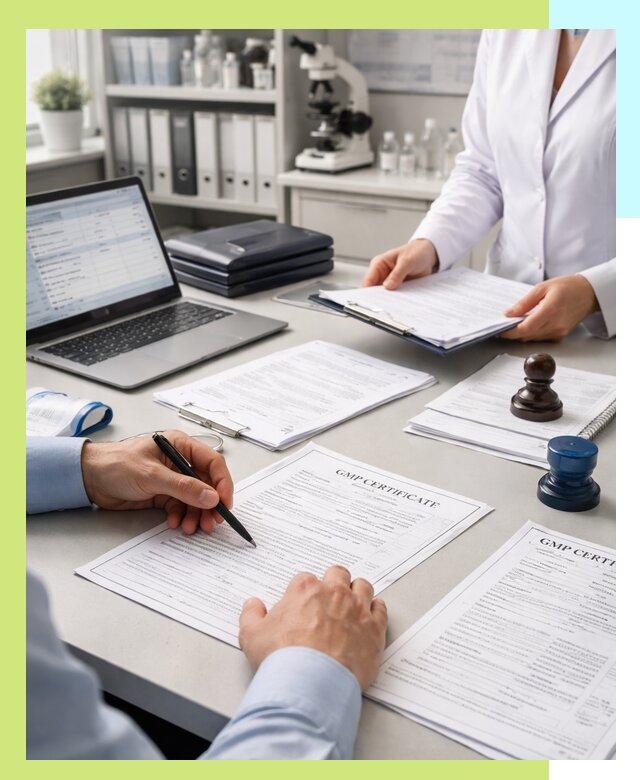 Оформление сертификата GMP в Кумертау для фармпроизводства