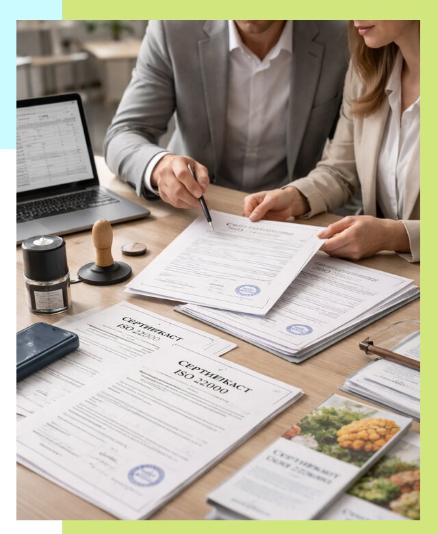 Сертификат ISO 22000 в Кумертау от 40836 р. под ключ | Алешин-Кра