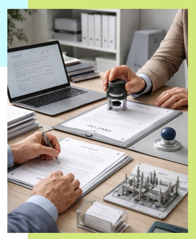 Сертификат ISO 29001 в Кумертау под ключ от 76568 р. | Алешин-Кра