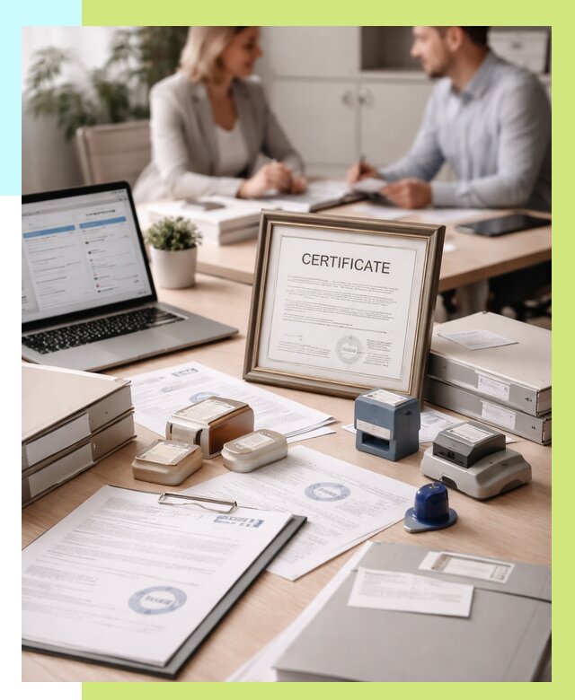 Сертификация компании в Кумертау от 45941 р. | Алешин-Кра — заказ